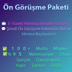 Ön Görüşme ve İş Analizi